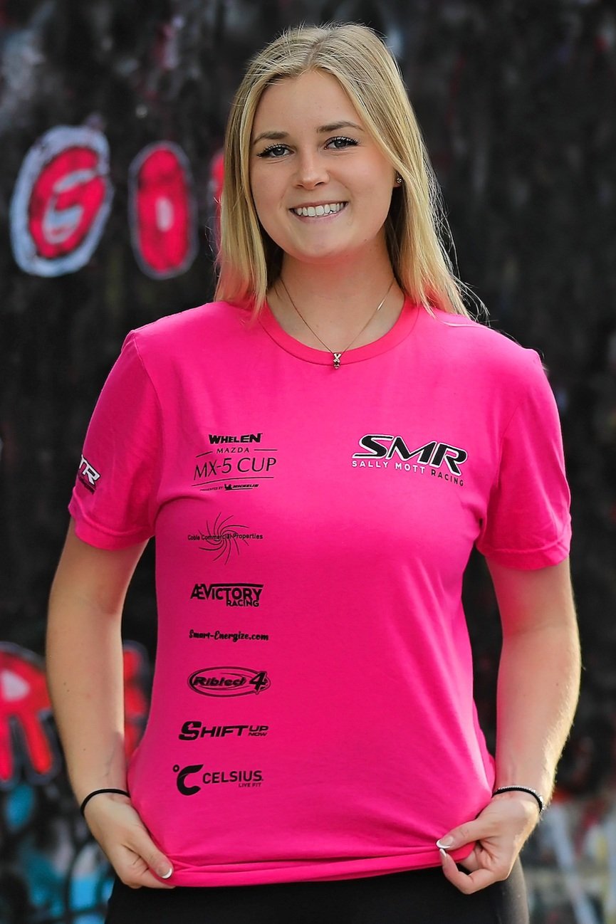 Sally Mott Racing Mazda MX-5 Cup Driver First to the Finish Amazon